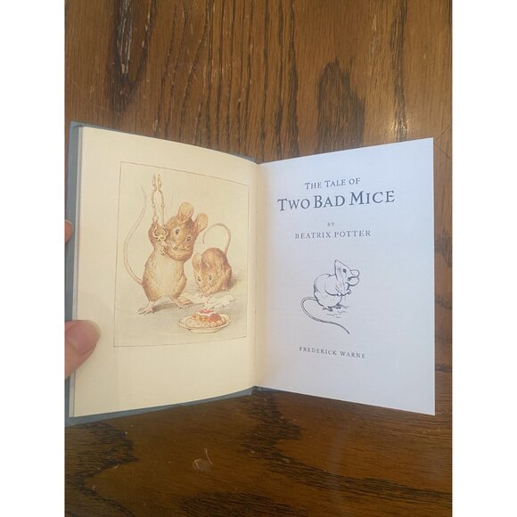 The Tale Of Two Bad Mice By Beatrix Potter Hardcover Childrens Book - Picture 5 of 7